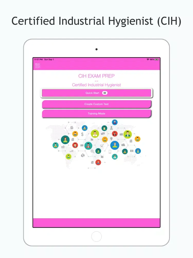 CIH Test Prep iPad  Screenshots