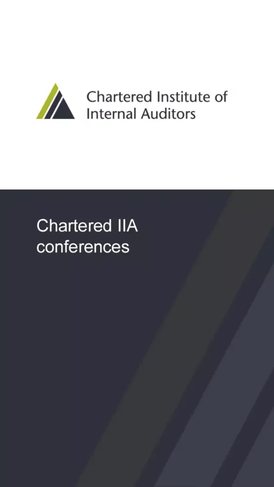 Chartered IIA conferences 스크린샷