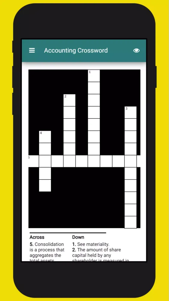 Accounting Crossword स्क्रीनशॉट