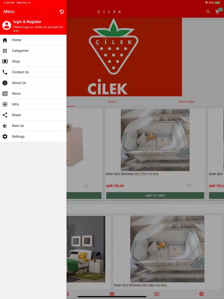 CILEK fine art furniture iPad  স্ক্রিনশট