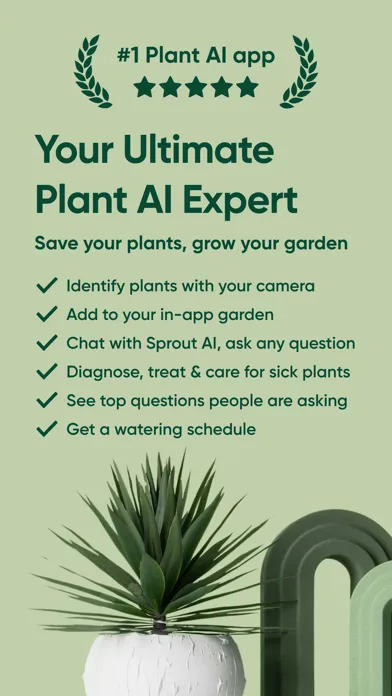 Sprout AI: Plant Identifier应用截图
