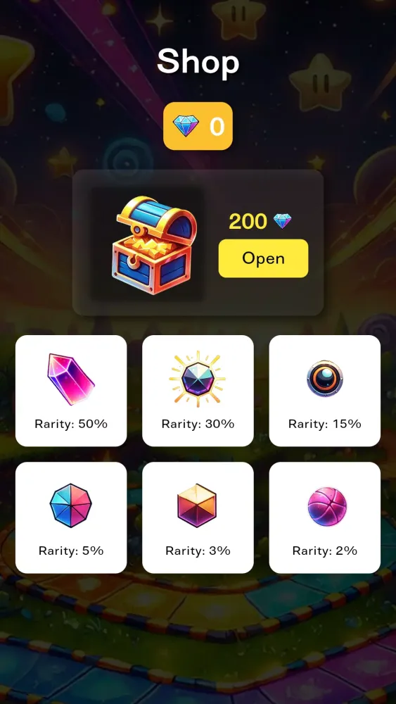 Capturas de tela do Plink Ball Quest