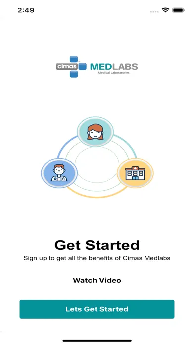 Cimas Medlabs Patient应用截图