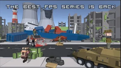 Block gun battle 3d Ekran Görüntüleri