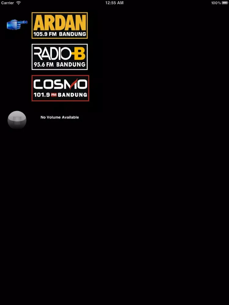 Radio Ardan iPad  Screenshots