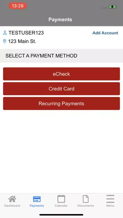 Tangkapan layar ACS Communities App
