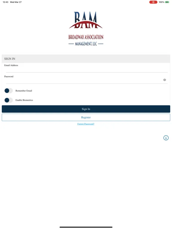 BAM Homeowner and Board App iPad 应用截图