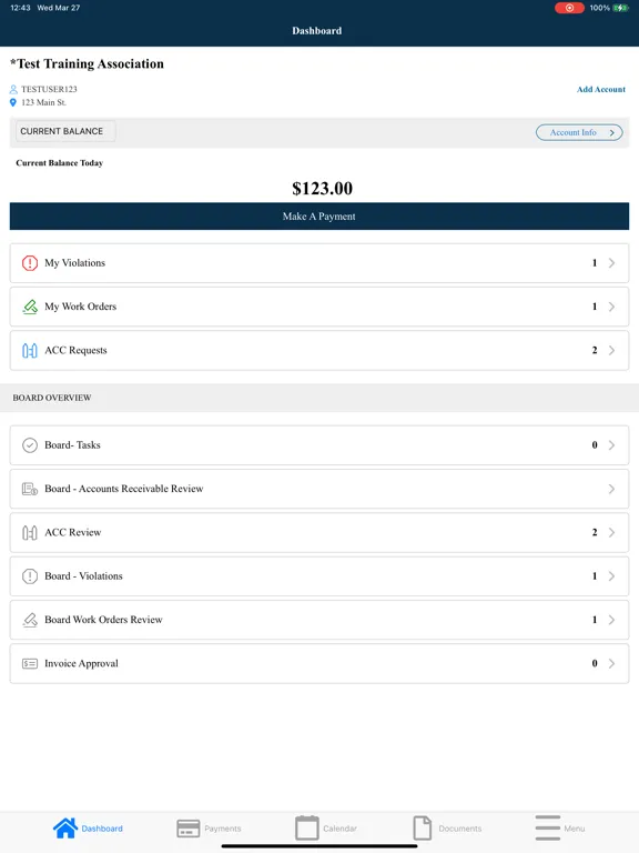 BAM Homeowner and Board App iPad 应用截图