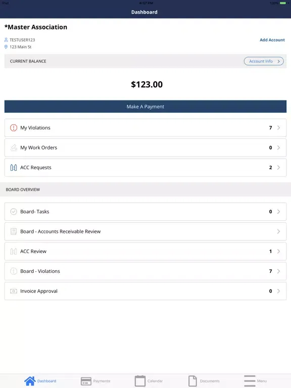 تصاویر Blue Ribbon Property Mgt iPad 