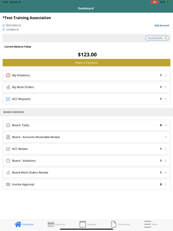 صور Community Assoc Mgmt Company iPad 