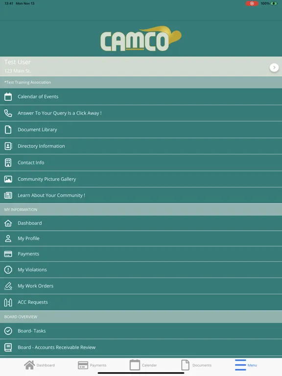 صور Community Assoc Mgmt Company iPad 