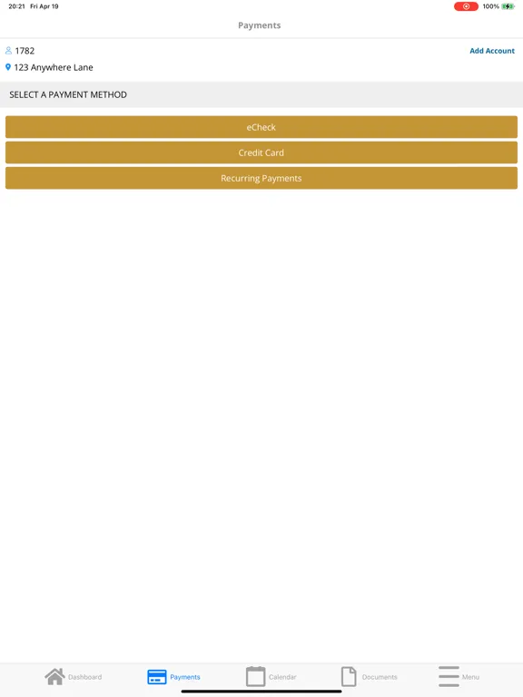 My_HOA iPad 应用截图