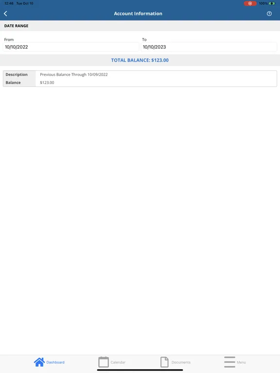 Elite Community Mgmt App iPad  Screenshots