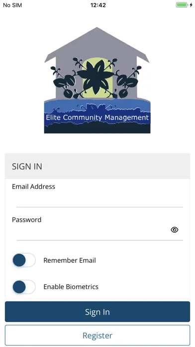 Elite Community Mgmt App Screenshots