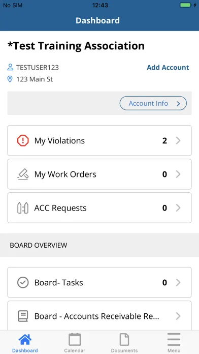 Elite Community Mgmt App Screenshots