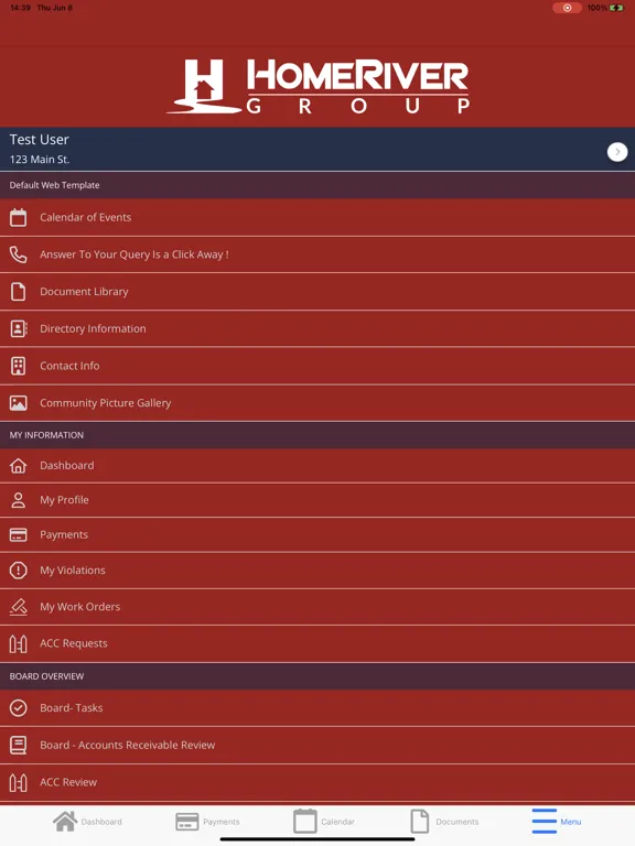 HomeRiver Connect iPad  Screenshots