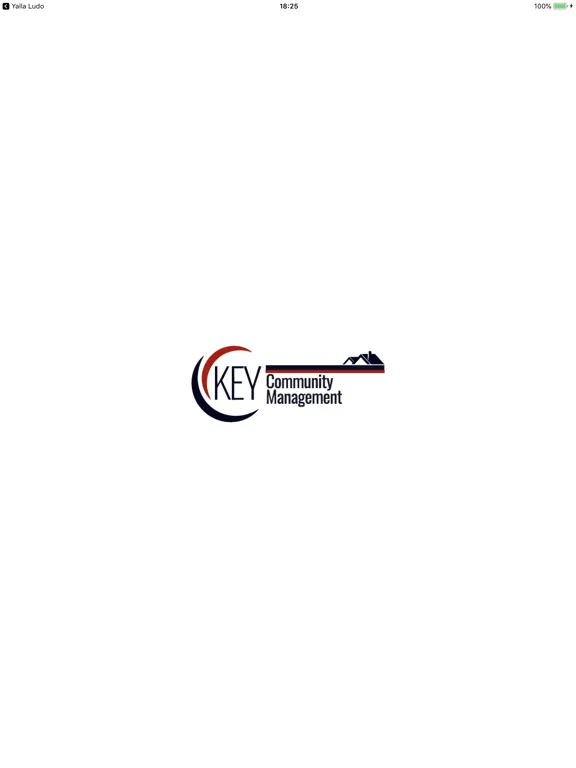 Tangkapan layar Key Community Management iPad 