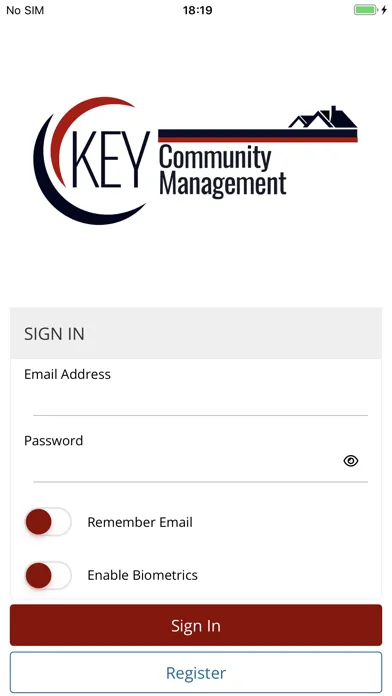 Tangkapan layar Key Community Management
