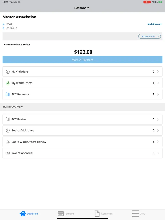 Next Generation Management iPad  スクリーンショット