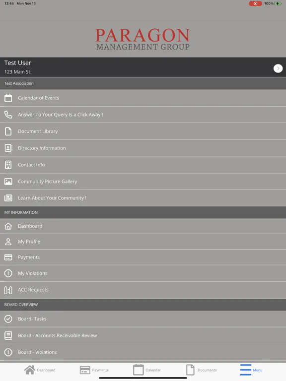 Paragon Management Group iPad 應用截圖