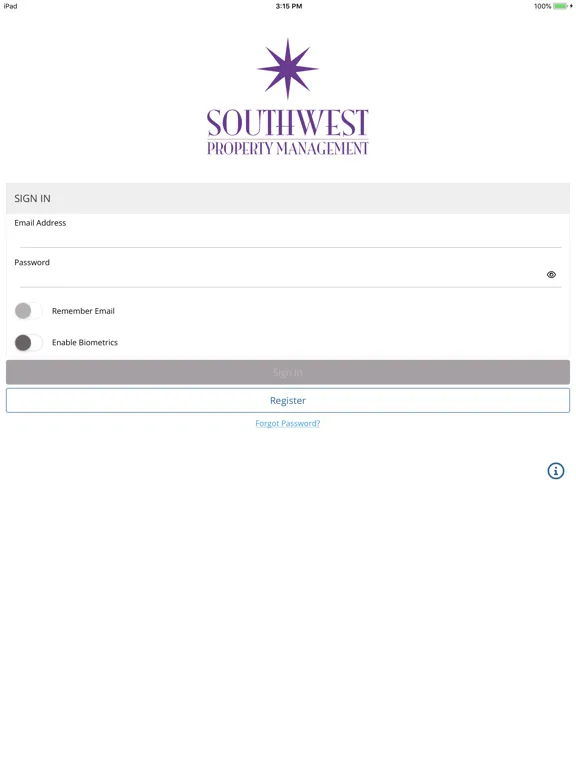 Southwest PM iPad  स्क्रीनशॉट