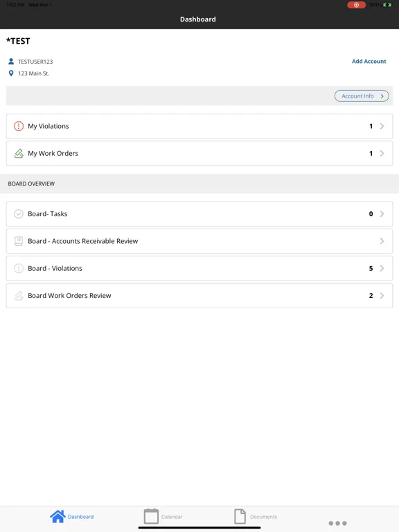Cardinal MGMT iPad  스크린샷