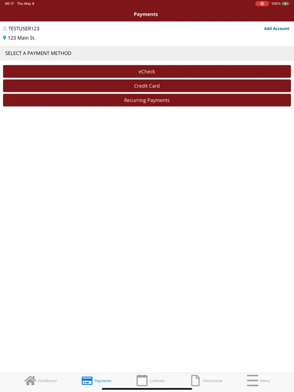 Cardinal Property Management iPad  Screenshots