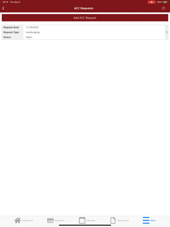 Cardinal Property Management iPad  Screenshots