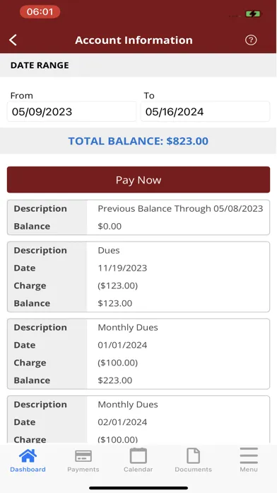 Cardinal Property Management Screenshots