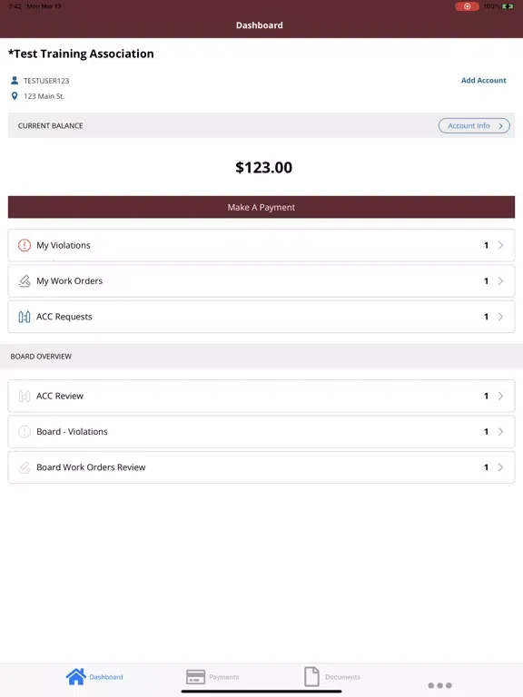 Скриншоты CARE Prop Mgmt iPad 