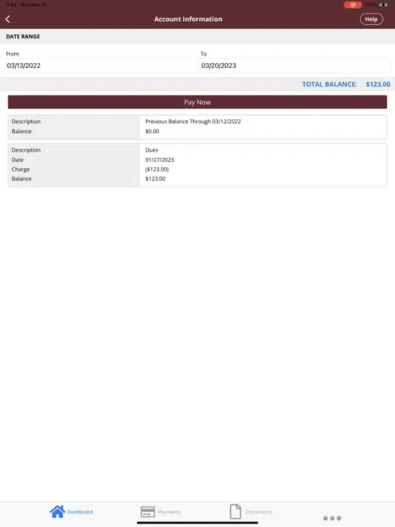 Скриншоты CARE Prop Mgmt iPad 