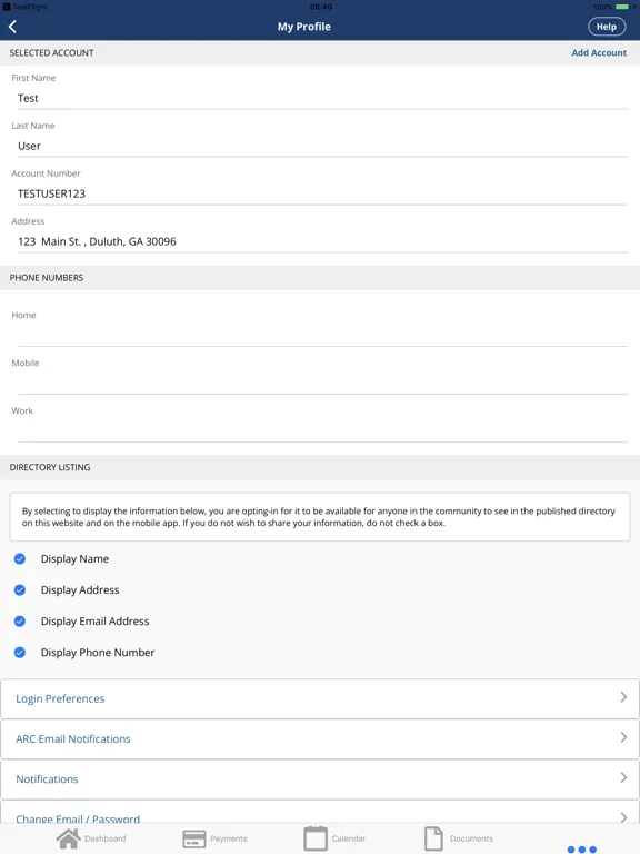 Condo Assoc and Precedent Mgt iPad  स्क्रीनशॉट