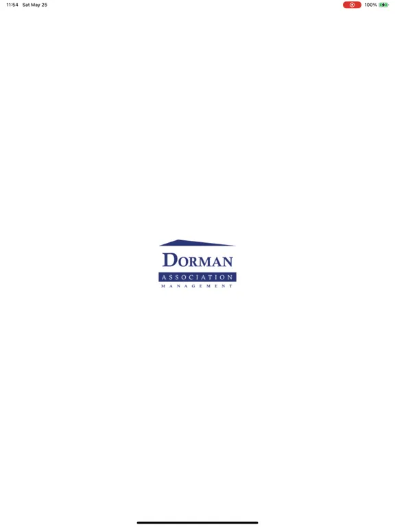 Dorman Association Mgmt Portal iPad  스크린샷