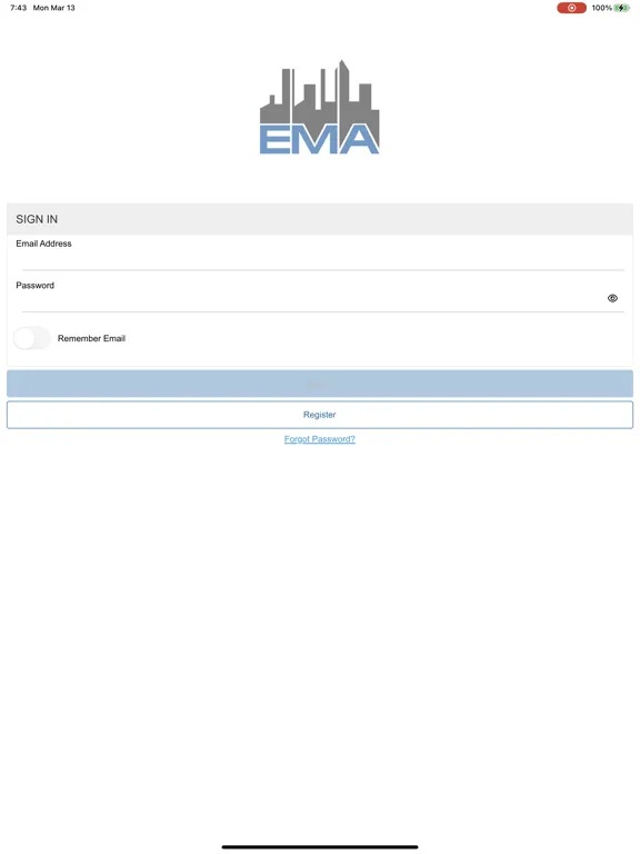 Excel Management Associates iPad  Screenshots