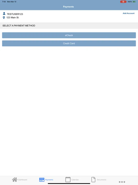 Excel Management Associates iPad  Screenshots