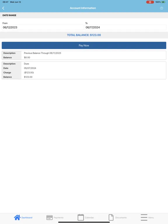 Goodlife HOA iPad  स्क्रीनशॉट