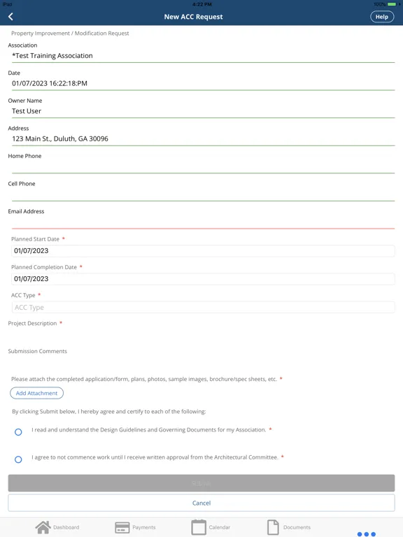 Screenshot di Keystone Connection iPad 