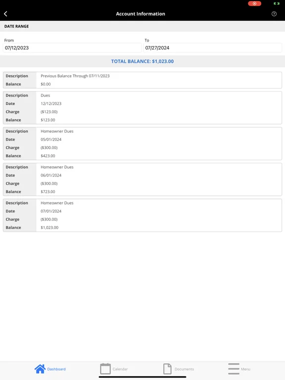 Capturas de pantalla de MAC Group/Rose City iPad 