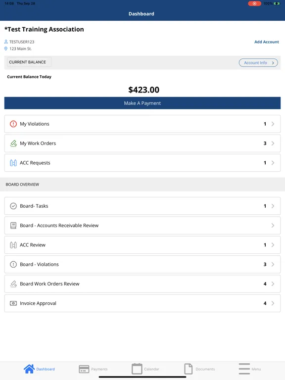 تصاویر ProActive Property Management iPad 