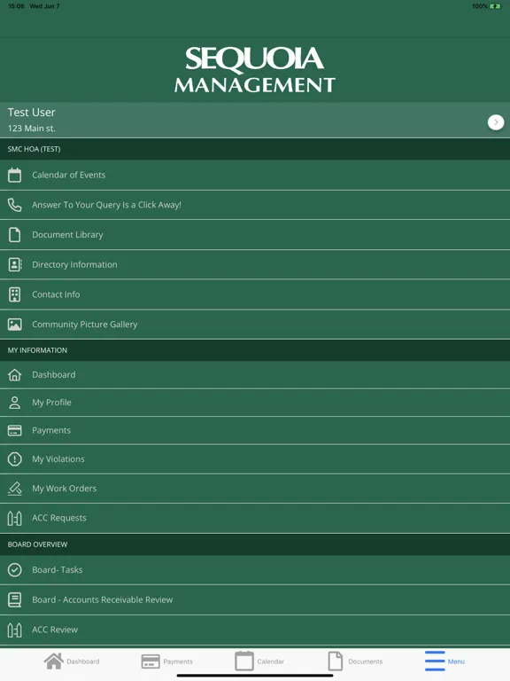 Sequoia MGMT iPad  Ekran Görüntüleri
