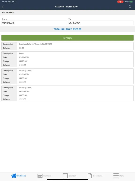 Towne & Country Management iPad 應用截圖