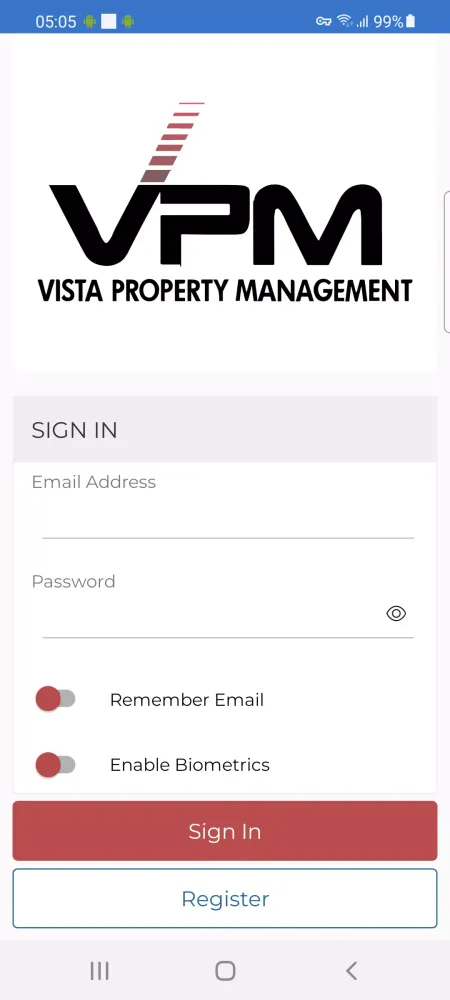 Captures d'écran de Vista Property Management IL