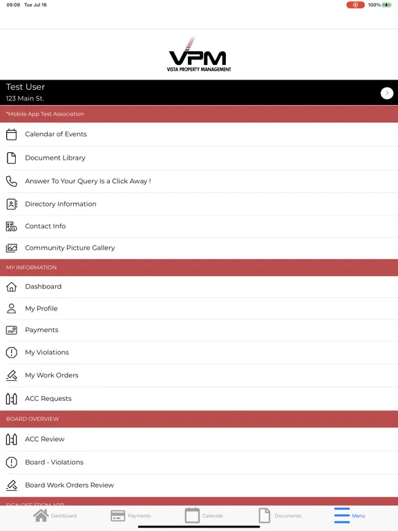 صور Vista Property Management IL iPad 
