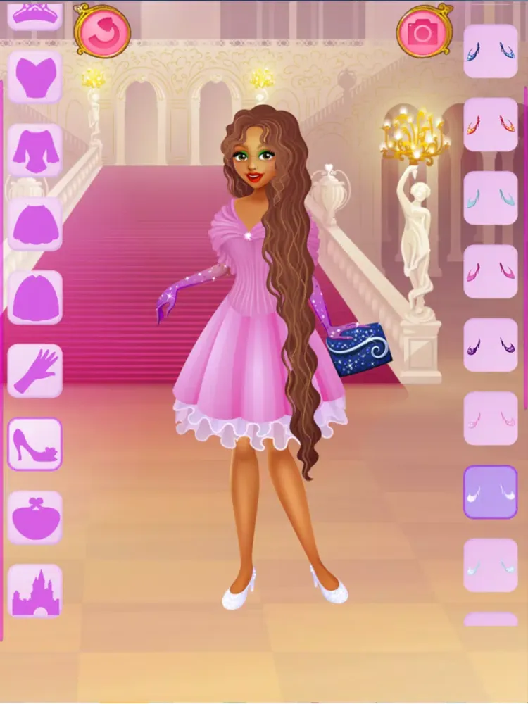 Capturas de pantalla de Cinderella Dress Up princesse iPad 