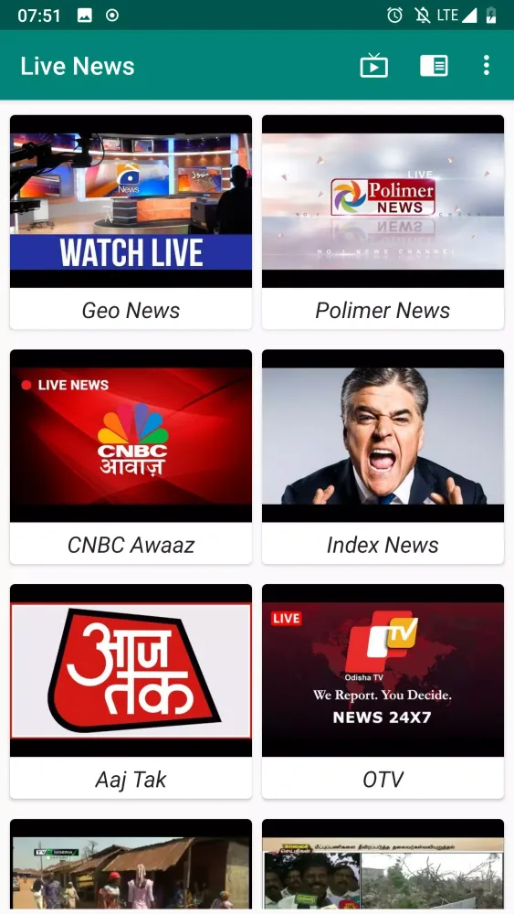Live News Stream應用截圖