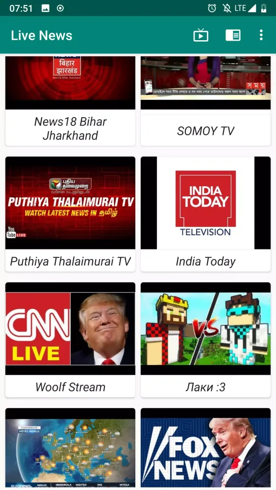 Live News Stream應用截圖