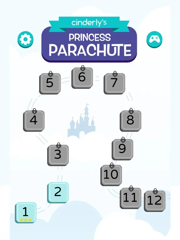 Captures d'écran de Princess Parachute iPad 