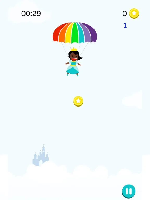 Captures d'écran de Princess Parachute iPad 