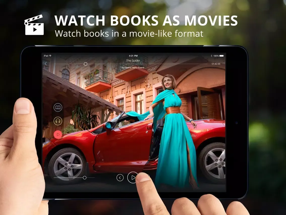 Capturas de tela do CINE-BOOKS - Read Listen Watch iPad 
