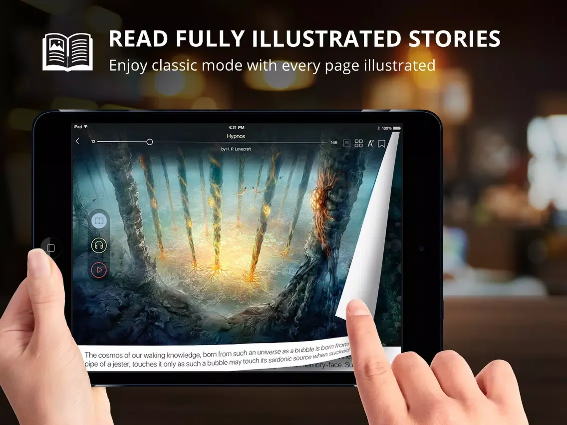 Capturas de tela do CINE-BOOKS - Read Listen Watch iPad 
